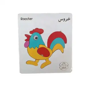 پازل چوبی خروس